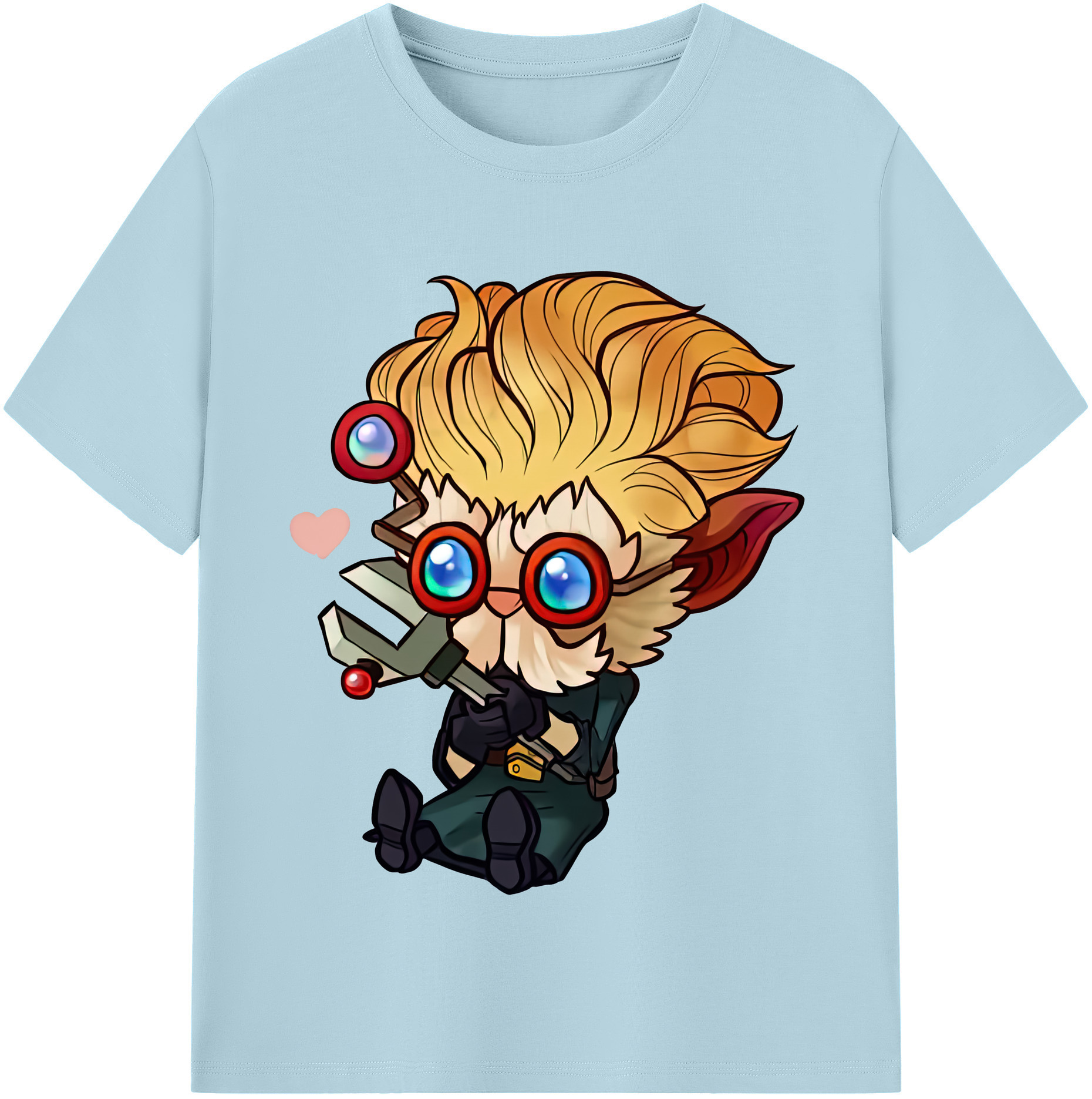 リーグ・オブ・レジェンド League of Legends LOL 綿100％半袖Tシャツ（フロントプリント）